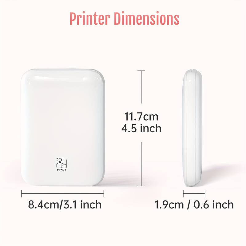 Wireless Portable Photo Printer Mini Color Printer