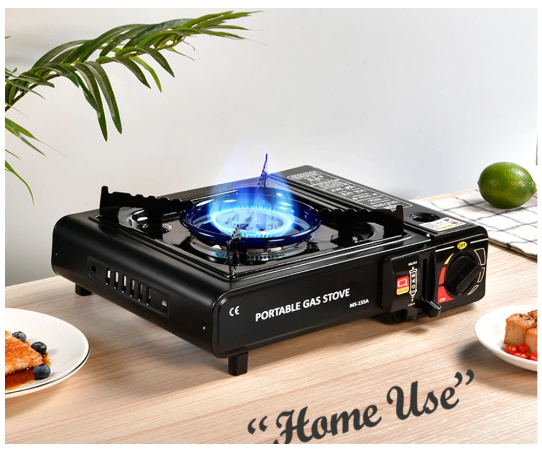 Mini gas stove for camping and travel trips