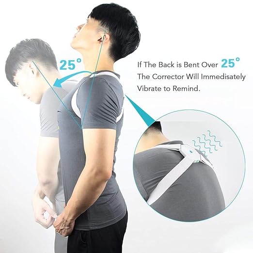 Smart Adjustable Posture Corrector with Reminder Vibration Free Size