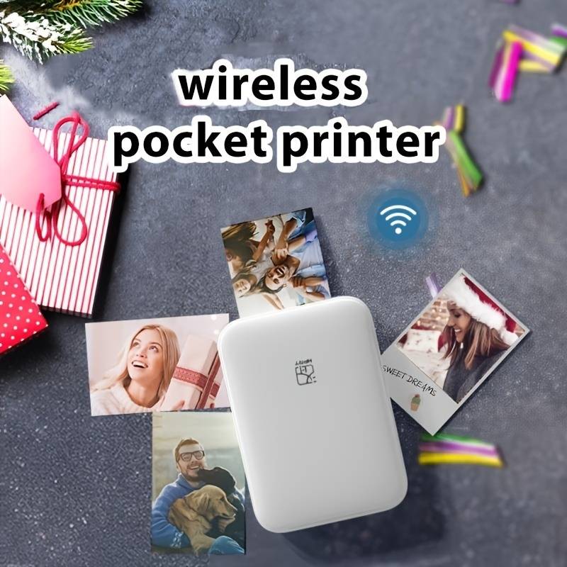 Wireless Portable Photo Printer Mini Color Printer