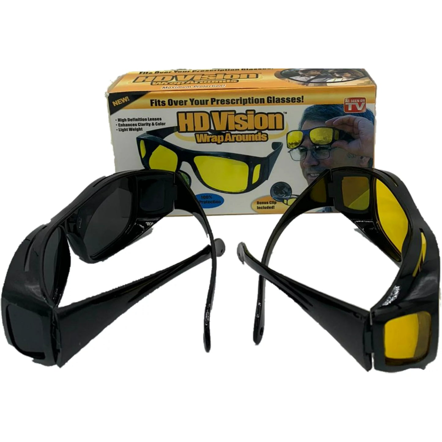 HD Vision Day & Night Unisex Goggles (Buy 1 Get 1 Free)