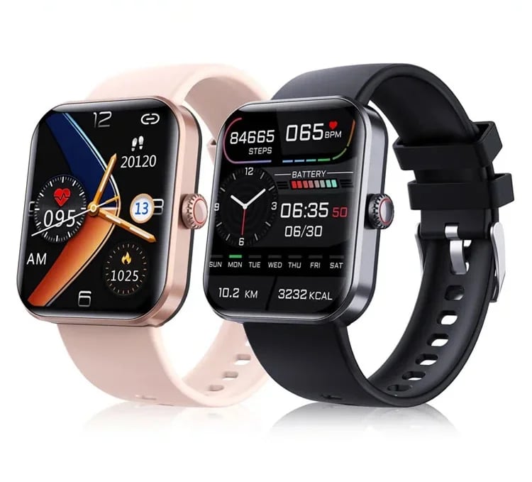 All day monitoring of heart rate, blood pressure & sugar Bluetooth fashion smartwatch