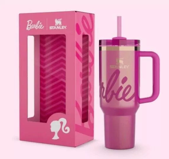 SALE !!  BARBIE x STANLEY TUMBLER ICON PINK 40oz